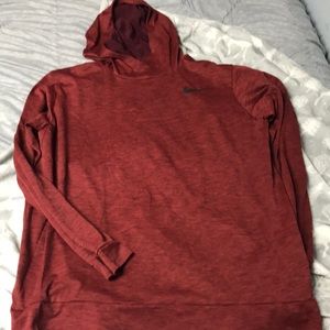 NWOT Nike hoodie. Men’s large. Rust